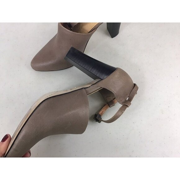 Corso Como Leather Heels Sandals Womens 9 - Picture 4 of 8